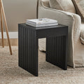 Phoenix Home Modern Living Room New Design Wooden Furniture Simple Black Side Table