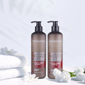 PUVANOA Castor Oil Shampoo Organic Hair Hydrating Shampoo Keratin Collagen Shampoo and Conditioner