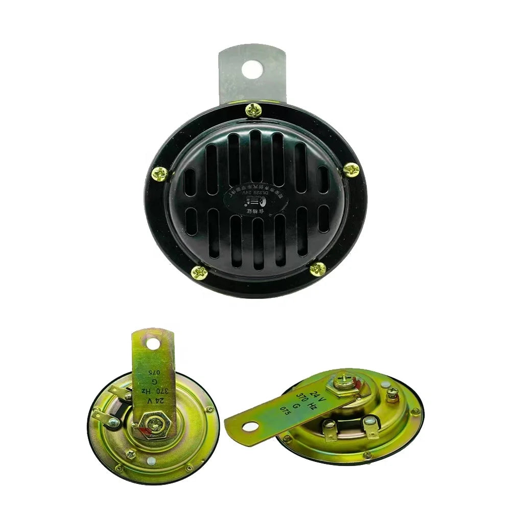 HNARL 12v Disc Car Horn Loud Copper Horn for Aerial Work Platform