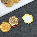 Self Adhesive Wax Seal Sticker Envelope Seal Stickers 3m Custom logo