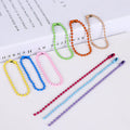 Multi Colors Beaded Chains 2.4mm 12cm Bead Ball Chain