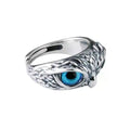 New Hot Sale Creative Personality Retro Owl Shape Ring Adjustable Opening Ring for Women