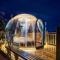 Full House Outdoor Geodesic Homes Home Garden Igloos Aluminium Dome House