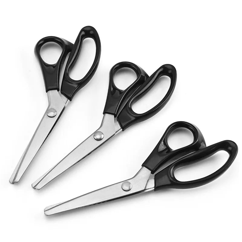 Hot Sale Professional Household Sewing Serrated Blade Cutting Cloth Fabric Zig Zag Tailor Scissors