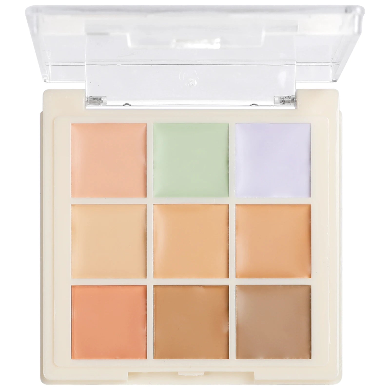 Private Label 9-Color Face Camouflage Contour Cream Palette Full Coverage Concealer for Blemishes & Redness Whitening Feature