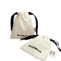 Customizable Recyclable Suede Bag Drawstring Printed Logo Dust Wigs Stickers Jewellery Garments Toys Food/Milk Shopping Packing