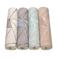 New Geometric Non Woven Wall Paper Rolls Modern Minimalist TV Background Wall Living Room 5D Relief Wallpaper