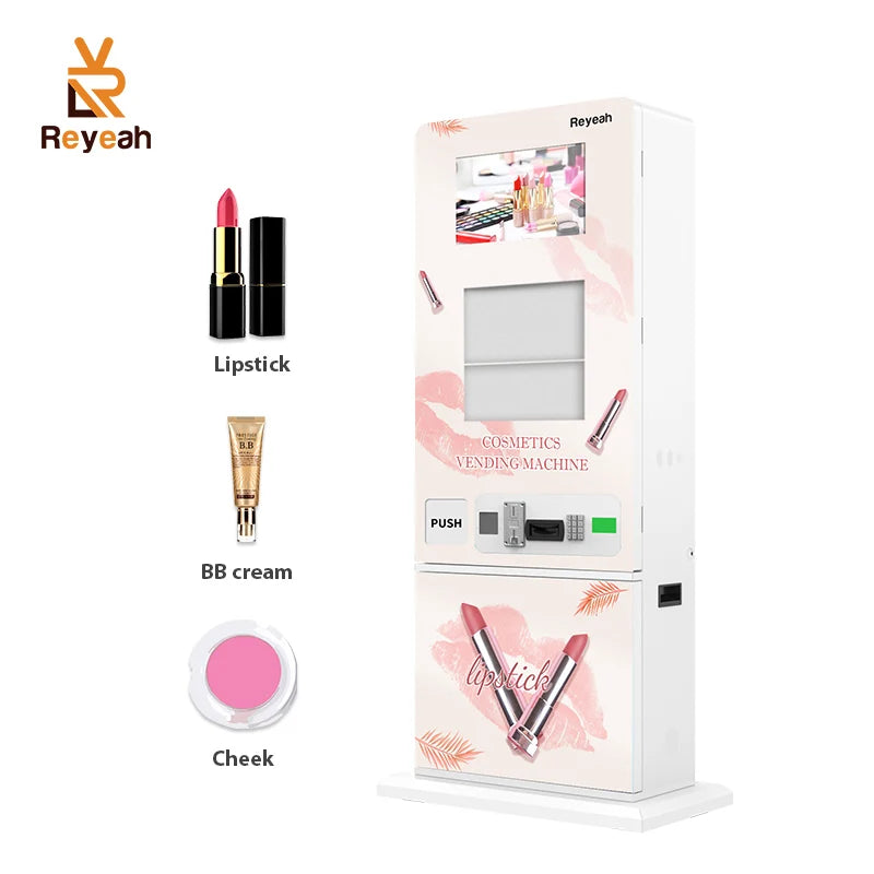 Small Business Idea 2023 Mini Vending Machine Stand Id Card Reader Vending Machine With Id Scanner for Sell Cbd and Beer Product