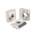 Heavy-Duty Stainless Steel 8-Slot T-Slot Slide-in Nut M4 M5 M6 M8 for 3030 Aluminum Profile Extrusion