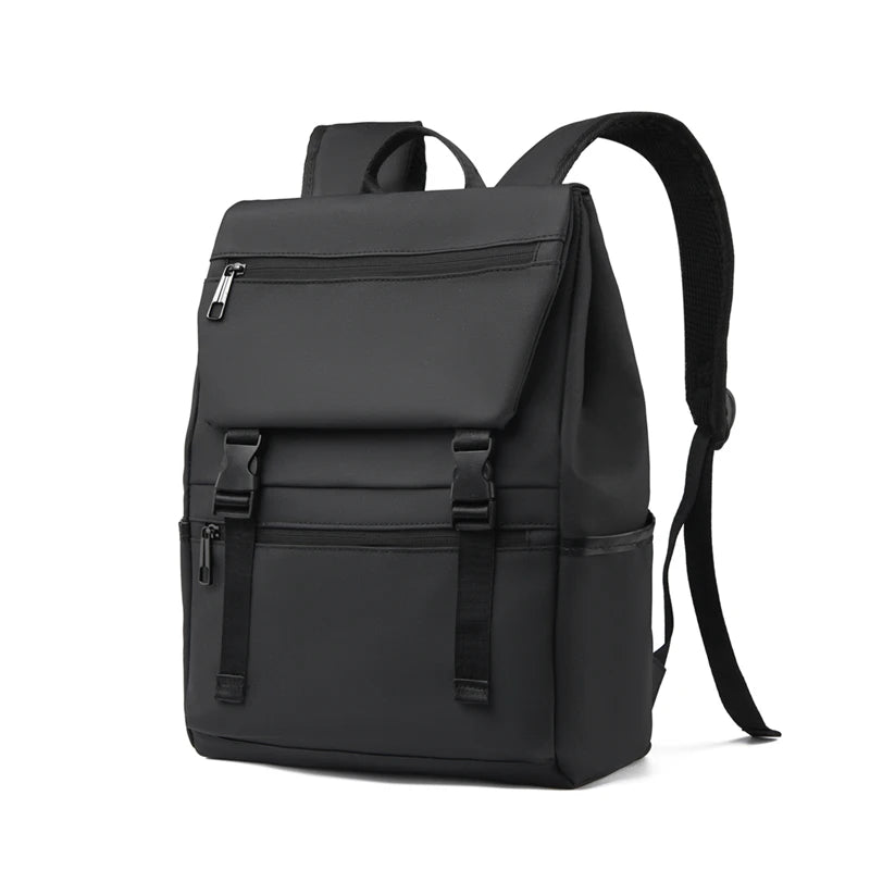 Fashion Waterproof Business Commuting Schoolbag Travel College Breathable Mens Laptop Backpack With USB