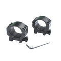 Hunting Low Profile 30mm Ring Scope Mount Heavy Duty 3 Bolts Flashlight Mount