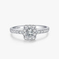 Ailmay Wedding Ring 925 Sterling Silver AAAAA Zirconia Rectangle Finger Ring for Women Wedding Promise Statement Jewelry Gift