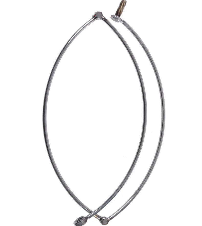 Wholesale 6mm/8mm Thread Solid Wire Stainless Steel Heavy Duty Durable and Foldable Fish Net Wire Ring Circle Frame