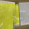 Fast Delivery Stock Neon Yellow Waterproof Self-Adhesive Disposable Eco-friendly Digital Printed Customizable QR Code Wristband