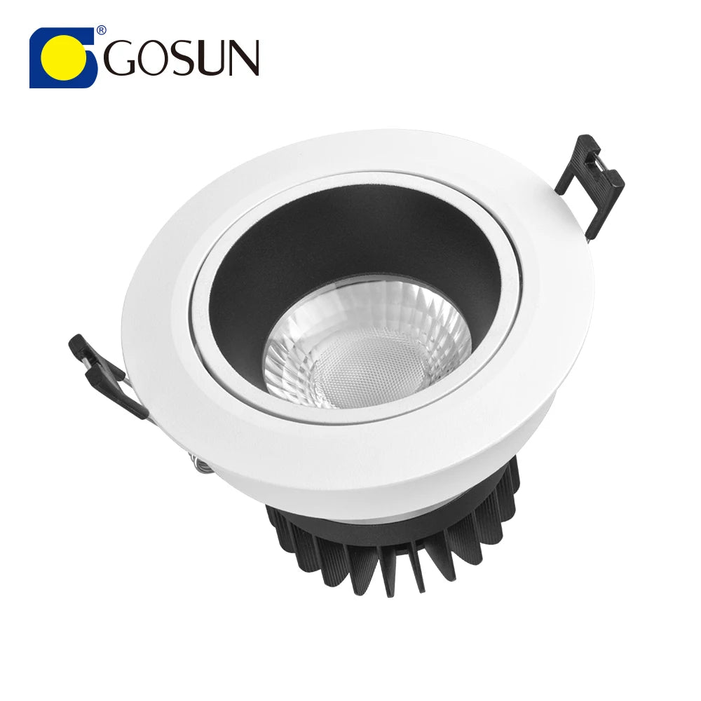 Super Brightness 2000-2200lm Anti Glare Flicker Free Rotatable 20W Spotlights Adjustable Led Recessed Downlight