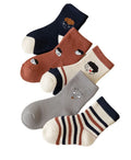 Wholesale Cotton Cute Socks Teen Boys School Kids Crew Socks