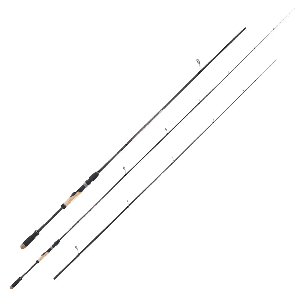 Topline Tackle  Ultralight 2 Sections 2.4 2.7m Spinning Rod Casting Saltwater Carbon Fiber Spinning Pole Blanks Sealing Stange