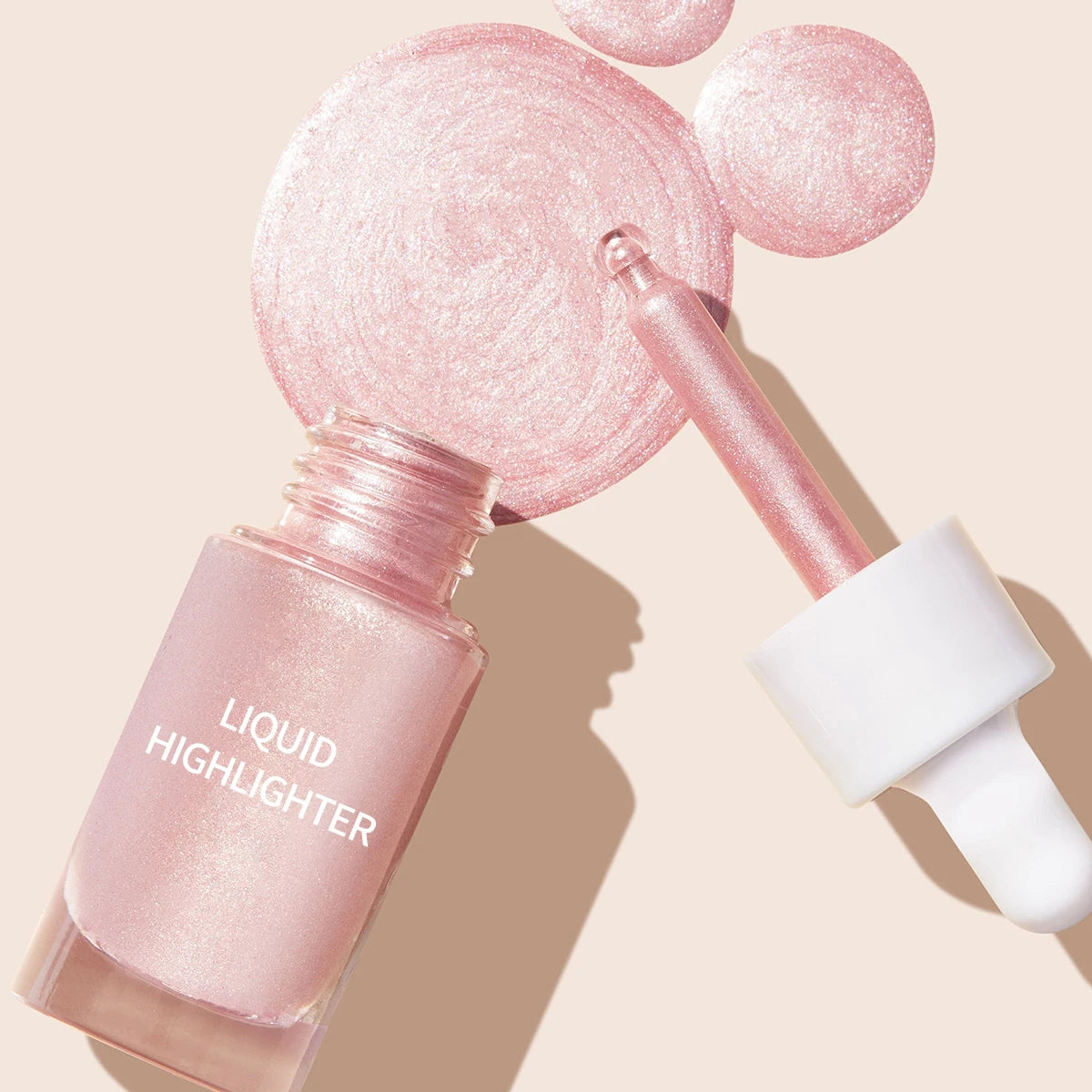 OEM Luminous Iridescent Liquid Glow HighlighterMoisturised Makeup Shimmer Face Body Liquid Highlighter Custom Logo