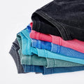 Washed T Shirt Washed Black Tshirt China Wholesale Heavy Weight 240 GSM Blank Plain Men Vintage Washed Black Boxy T Shirts