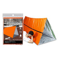 Compact Lightweight Weatherproof Mylar  2-Person Tube Shelter Emergency Thermal Tent