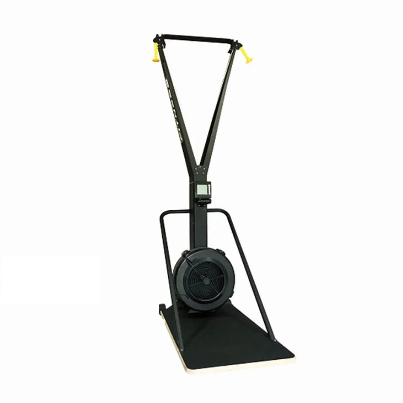 Commercial Standing Rowing Machine Air Drag Ski Machine Ski Simulator Gym Machine for Body Building