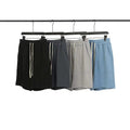 Factory Low MOQ 100% Cotton French Terry Breathable Eco-Friendly Solid Mid Big Pocket Casual Loose Drawstring Spring Sweat