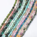 Hot Popular High Quality Gemstone Stone Beads 8*11mm Australia Jade Africa Turquoise Cylinder Beads for DIY Jewelry Making