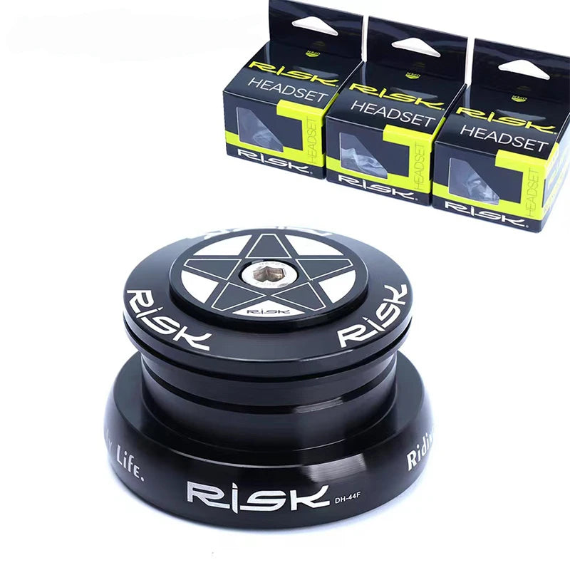 RISK Bicycle  Bearing Bike Headset External for 44 Head Tube With 28.6mm Straight Fork