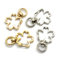 Unisex Iron Swivel Lobster Clasp Kawaii Shell Flower Animal Shape Keychain DIY Key Rings Decor Handbag Car Key Accessories