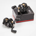 ORJD Magnetic Brake System 8KG Drag 18+1BB Saltwater Baitcasting Reels 7.2:1 High Speed Black Gold Fishing Wheel