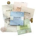 30 Sheets/Pack  Material Paper Time Paper Series Good-looking Special Paper Texture Hand Account DIY Base 6 Models