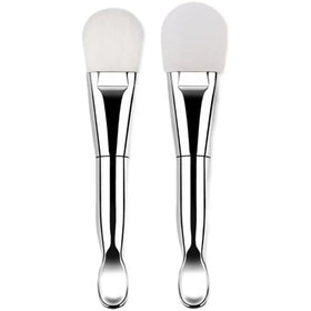 Synthetic Hair Mask Brush Massage Blending Foundation Beauty Brush Custom Wholesale Popular Double-headed Silicone 10 Pcs