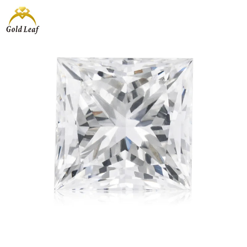Goldleaf Jewelry Wholesale IGI Certified Lab Create Diamond D VS VVS Princess Cut Loose CVD HPHT Lab Grown Diamond