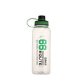 Gym Fitness Sports Water Bottle 50oz Eco-Friendly Boiling Water Applicable Drop Proof Motivational with Scale