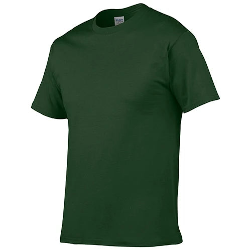 Wholesale Blank Plain t Shirt Custom Your Logo Printing Polyester Cotton Tshirt Printed Plus Size Men's T-shirt for Men