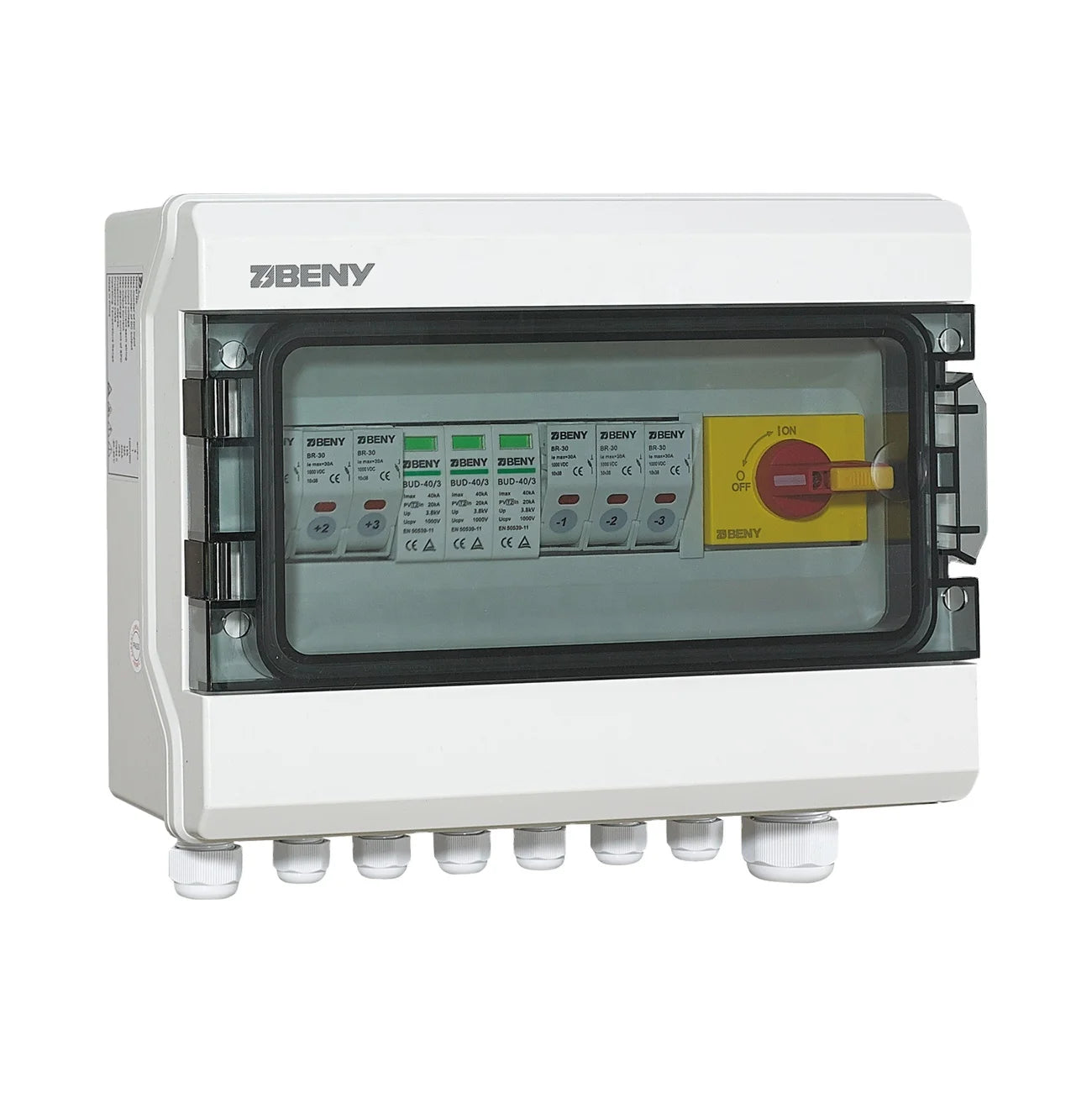 Solar PV Combiner Box for 3 Strings Solar Panel