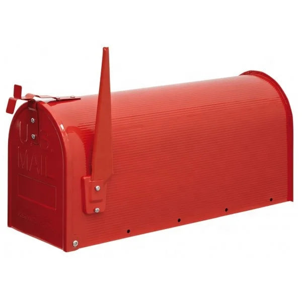 2025 Customizable American Letter Mailboxes Standing Metal Mailbox 1 Door Key Lock Powder Coated POST Service Wall Mount