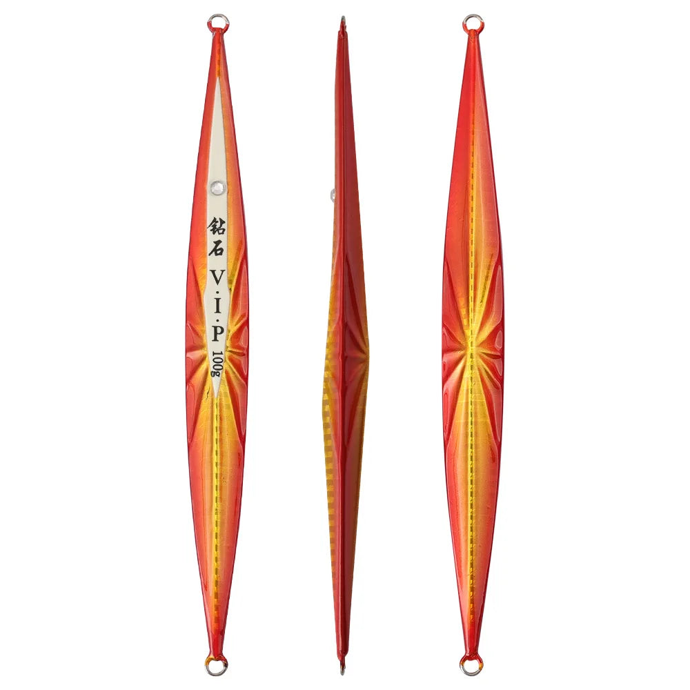 Jiggingpro Jigging Lure 100g 150g 200g 250g VIP Diamond Jig Pesca Speed Jig Trolling Lure Saltwater