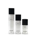 Free Sample Cosmetic Essence 15ml 30ml 50ml Black Top UV square Airless Bottle Rotation Vacuum Lotion Pump Bottle