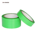 2- Recyclable Easy Tear UV Resistant Spray Paint Protect No-Residual Polyethylene Film Green PE Cloth Duct Masking Adhesive Tape