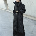 Hot Sell Black Big Size Long Cotton-padded Coat Long Sleeve Loose Fit Women Parkas Fashiontide New Spring Autumn 2021 Jackets