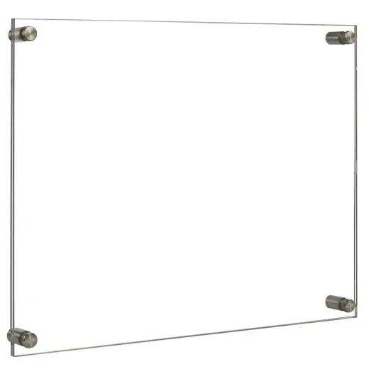Wall Decoration Floating Acrylic Wall Frame with Metal Standoffs