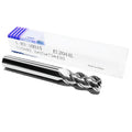 3 Flutes 45 Degree Helix Carbide Endmills for Aluminium CNC Milling Corner Radius ODM OEM Customized