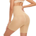 High Waisted Mid-Thigh Shorts Women's Postpartum Shapewear Plus Size Tummy Control Body Shapewear