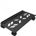 Computer Towel Stand Factory Seller PC Case Bracket Home Office Hot Sale Under Desk Steel Movable Caster Wheels CPU Stand