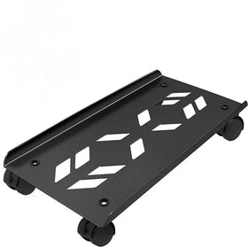 Computer Towel Stand Factory Seller PC Case Bracket Home Office Hot Sale Under Desk Steel Movable Caster Wheels CPU Stand