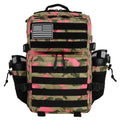 Doublesafe 55L Tactical Assault Backpack Unisex Camouflage Rucksack for Trekking Hiking Travel Camping Mountaineering Hunting