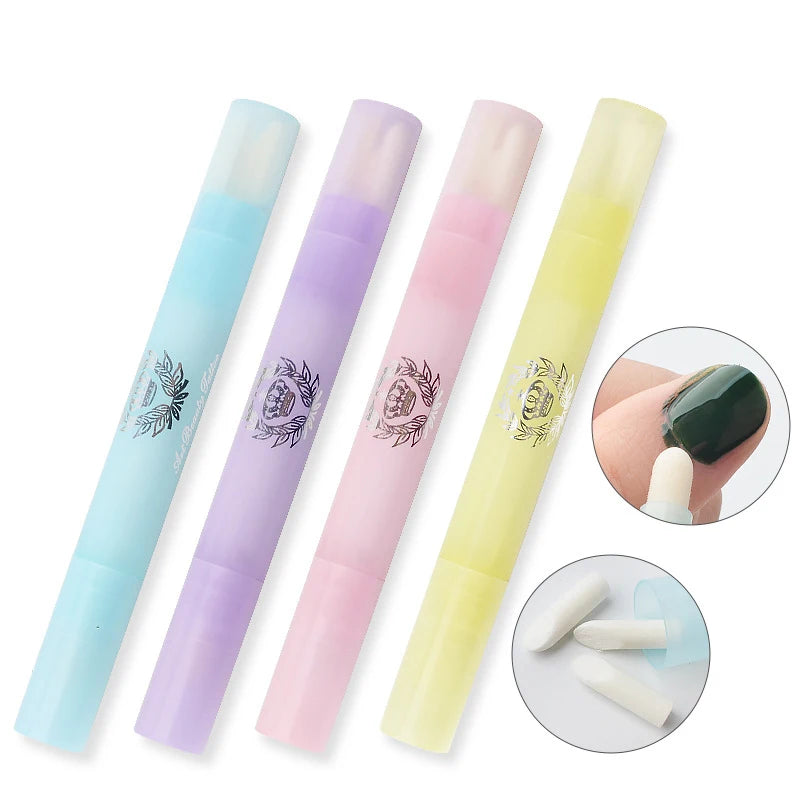 Plastic Cleaner Erase Removal Mistake Refillable Manicure Tools Gel Nail Polish Remover Pen with 3Pcs Replacement Tips 7ml