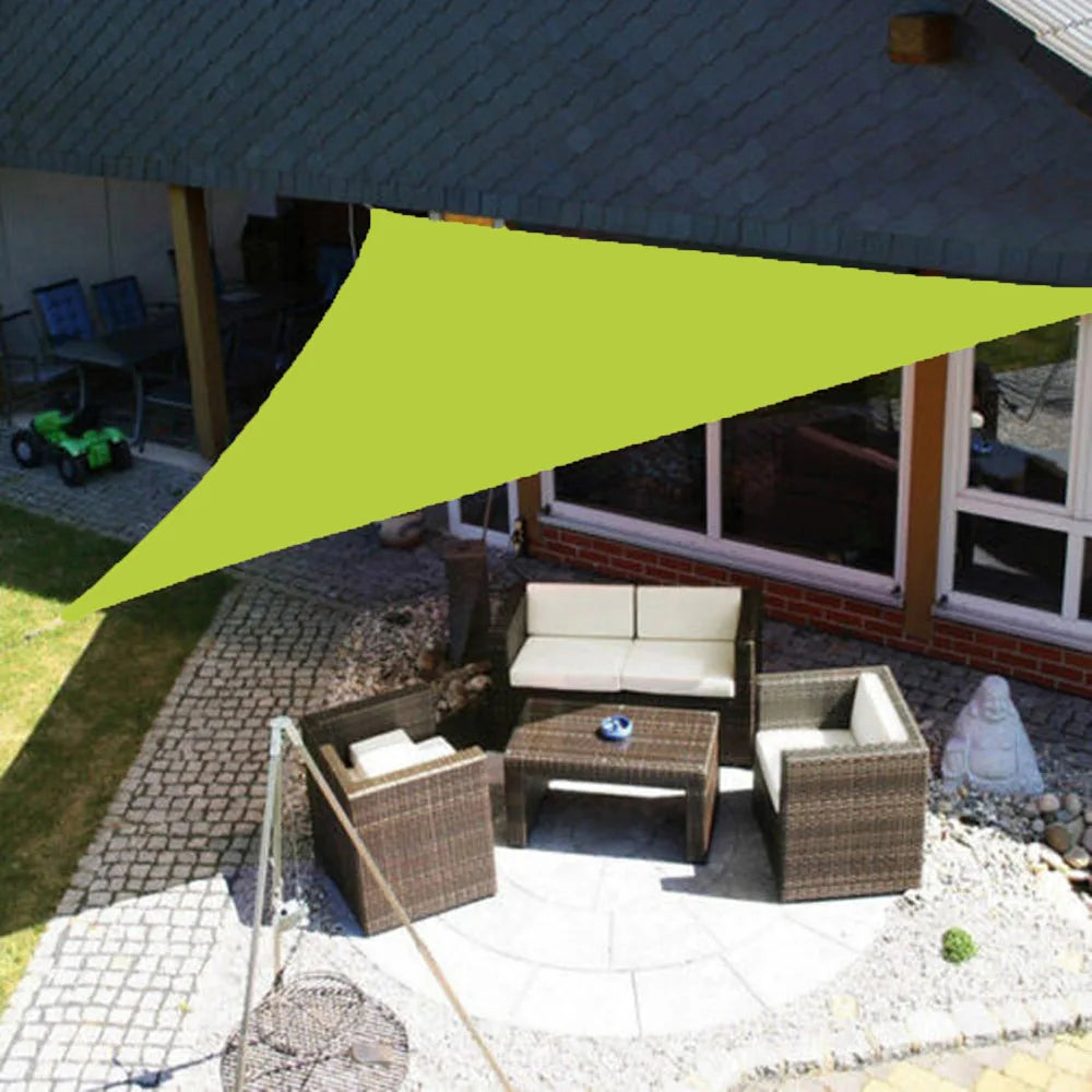 Factory Price 6x6x6M Sun Shade Sail Home Outdoor Garden Waterproof Canopy Patio Plant Cover UV Block Awning Decoration Triangle