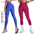 30+ Colors High-waisted Yoga Leggings 4-Way Stretch Peach Butt Fitness Pants for Women